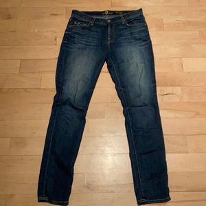 7 For all mankind Dark Denim